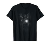 Archange avec orbe Lunaire et lys sacrés T-Shirt