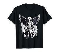 Archange chrétien Saint Michel T-Shirt Graphique avec Valeur