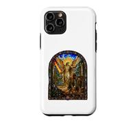 Archange Expulse Adam et Eve Eden Art mosaïque de la cathédrale Coque pour iPhone 11 Pro