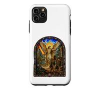 Archange Expulse Adam et Eve Eden Art mosaïque de la cathédrale Coque pour iPhone 11 Pro Max