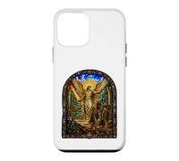 Archange Expulse Adam et Eve Eden Art mosaïque de la cathédrale Coque pour iPhone 12 Mini