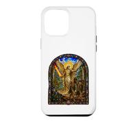 Archange Expulse Adam et Eve Eden Art mosaïque de la cathédrale Coque pour iPhone 12 Pro Max