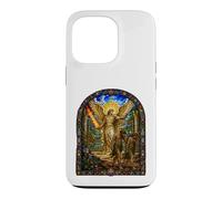 Archange Expulse Adam et Eve Eden Art mosaïque de la cathédrale Coque pour iPhone 13 Pro