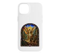 Archange Expulse Adam et Eve Eden Art mosaïque de la cathédrale Coque pour iPhone 14 Plus
