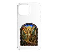 Archange Expulse Adam et Eve Eden Art mosaïque de la cathédrale Coque pour iPhone 16 Pro Max