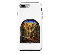 Archange Expulse Adam et Eve Eden Art mosaïque de la cathédrale Coque pour iPhone 7 Plus/8 Plus