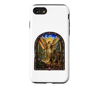 Archange Expulse Adam et Eve Eden Art mosaïque de la cathédrale Coque pour iPhone SE (2020) / 7/8