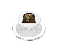 Archange Expulse Adam et Eve Eden Art mosaïque de la cathédrale PopSockets PopGrip pour MagSafe
