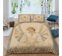 Archange Gabriel Housse de Couette 3 Pieces Fermeture Eclair, Chambre