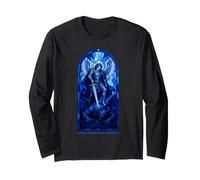 Archange Michael Ange catholique Couleur Bleu Manche Longue