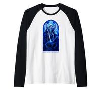 Archange Michael Ange catholique Couleur Bleu Manche Raglan