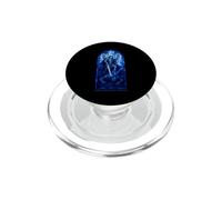 Archange Michael Ange catholique Couleur Bleu PopSockets PopGrip pour MagSafe