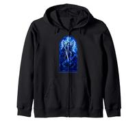 Archange Michael Ange catholique Couleur Bleu Sweat à Capuche