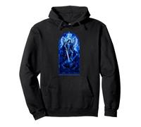 Archange Michael Ange catholique Couleur Bleu Sweat à Capuche