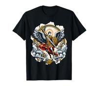 Archange Michael Christian Angel Costume Saint Michel T-Shirt