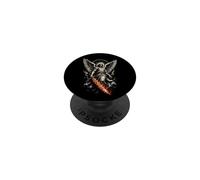 Archange Michael Divine Warrior Épée flamboyante Christianisme PopSockets PopGrip Adhésif