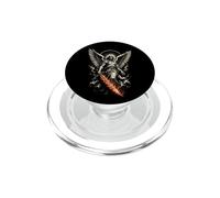 Archange Michael Divine Warrior Épée flamboyante Christianisme PopSockets PopGrip pour MagSafe