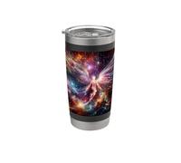 Archange Michael Protect and Love Gobelet isotherme en acier inoxydable double paroi