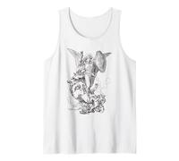 Archange Saint Michel combattant le dragon catholique Débardeur