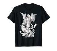 Archange Saint Michel combattant le dragon catholique T-Shirt