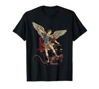 Archange Saint Michel vaincre Satan Christian Faith T-Shirt