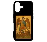 Archange St. Michael's Battle avec Le Diable - orthodoxe Coque pour iPhone 17