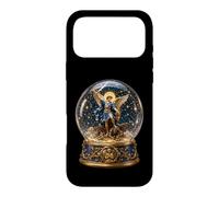 Archange St Michel Globe Sphère Sacré Guerrier Icône Art Coque pour iPhone 17 Pro Max