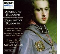 Archduke Rudolph - Variations Piano/Sonata Violin
