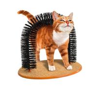 Arche Autolissant pour Chat Grattoir Visage et Dos pour Félin