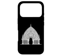 Arche cathédrale Gothique Architecture Ligne Art Design Coque pour iPhone 17 Pro