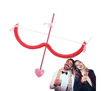 Arche Cosplay - Tissu 18 Pouces avec Flèches de 16 à 18 Pouces | Petite Déesse Bow Costume Prop et Flèche Habillage Accessoire | pour Fête d'halloween, Cosplay, Événements de Saint-Valentin, Disco