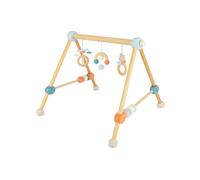 Arche d?éveil bois - arche d'activités orange/bleu TU