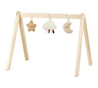 Arche d'activités en bois beige, écru, marron TU