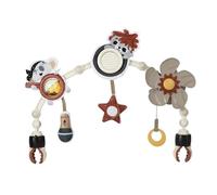 Arche d'activités Tiny Love Sunny Stroll avec hochets, 0 m+, Clips réglables adaptés à la Plupart des landaus ou poussettes, Tiny Rockers