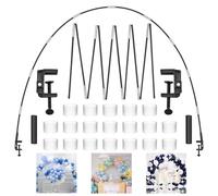 Arche de Ballon, Arche de Ballon de Table, Support d'arche de Ballon réglable, kit d'arche de Guirlande de Ballons pour diverses décorations de fête d'anniversaire, réutilisable