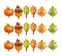 Arche de Ballons D'automne 18 Pcs en Aluminium
