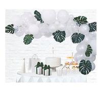 Arche de ballons - Globos - Blanc Vert G
