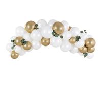 Arche de ballons - PARTYDECO - Blanc - Environ 1,5 mètres - Kit de 60 pcs