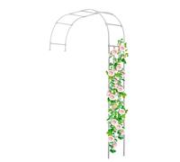 Arche de cérémonie de mariage, robuste et antirouille, demi-arche latérale pour décoration de jardin d'intérieur, plantes grimpantes et support de fleurs