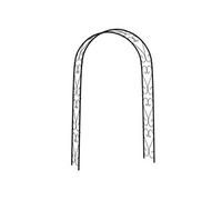 Arche de jardin arche à rosiers style fer forgé acier époxy noir