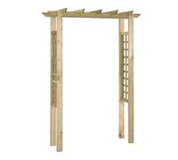 Arche De Jardin Arche De Rose 150 X 50 X 200 Cm En Bois Imprégnés Vert