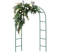 Arche de jardin avec cadre en acier résistant aux intempéries pour treillage d'escalade et pergola - Structure extérieure durable pour améliorer le jardin