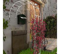 Arche de jardin de mariage en plein air - Pergola décorative pour plantes grimpantes - Treillis élégant pour événements, fêtes et aménagement paysager - Décoration extérieure durable