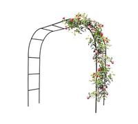 Arche de Jardin en Acier galvanisé pour Plantes grimpantes - Treillis et décoration d'extérieur durables, Arche de Jardin 280 x 220 cm pour des paysages époustouflants et Une Croissance des