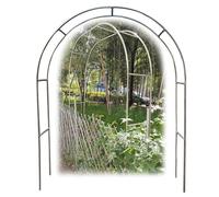 Arche de jardin en acier inoxydable pour le soutien des roses, grimpeurs et fruits - Résistant aux intempéries pour extérieur/intérieur