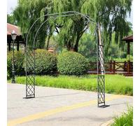 Arche de jardin en métal 310 280 220 180 350 140 200, arche épaisse et antirouille pour plantes grimpantes, roses, vignes, décoration de fête en plein air, cadre de cérémonie de mariage
