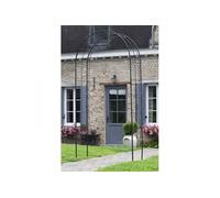 Arche de jardin en métal 6040802 Noir