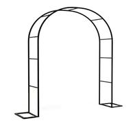 Arche de jardin en métal, arche de support de rose pour une utilisation en extérieur - Tonnelle robuste pour tuyau, grande pergola en treillis arqué, treillis pour plantes grimpantes (taille : 4,6 x