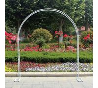 Arche de jardin en métal blanc 350 x 220 cm extra large pour plantes grimpantes Ele mariage et par Dets Idéal pour le jardin et les événements