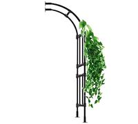 Arche de jardin en métal - Pergola robuste et résistante aux intempéries pour décoration de mariage en plein air et support de plantes